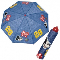 Składana parasolka niebieska Myszka Mickey