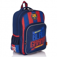 Dwukomorowy plecak szkolny FC Barcelona FC-131
