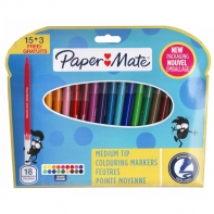 18 flamastry Paper Mate Crealo