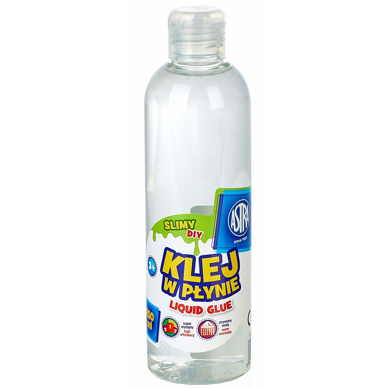 Klej Pva Do Slime Empik Przezroczysty klej PVA w płynie Astra 250 ml, do slimów / glutów