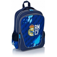 Trzykomorowy plecak szkolny Real Madryt RM-121 Astra