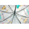 Dziecięca głęboka parasolka z gwizdkiem, samochodziki