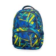 Młodzieżowy plecak szkolny CoolPack Spiner 27L, Abstract Yellow, B01007