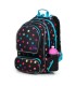 Plecak szkolny dwukomorowy dla dziewczynki Topgal ALLY 19009