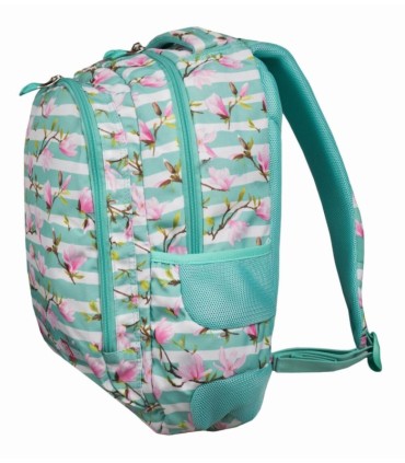 Dwukomorowy plecak szkolny St.Right, Magnolia BP47