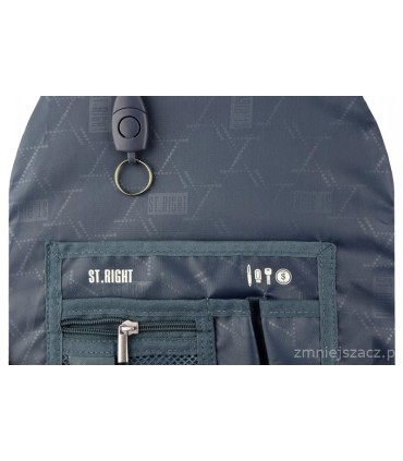 Dwukomorowy plecak szkolny St.Majewski 19 L, Emoji Pink BP26