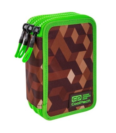 Potrójny piórnik z wyposażeniem Coolpack Jumper 3 MOTYW GRY C67199