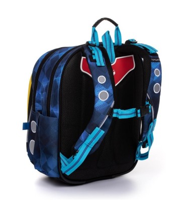 Plecak dwukomorowy dla chłopca Topgal ENDY 20013 + wymienne obrazki