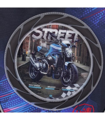 Plecak dwukomorowy dla chłopca Topgal ENDY 20013 + wymienne obrazki