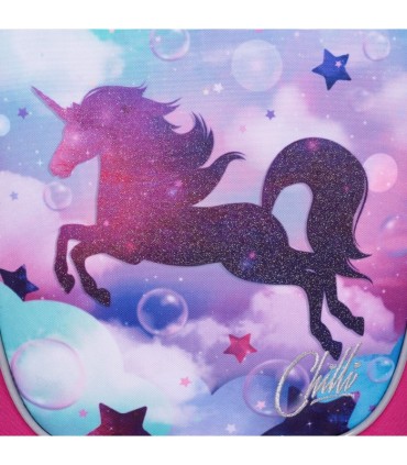 Plecak dwukomorowy dla dziewczynki Topgal ENDY 20002 JEDNOROŻEC