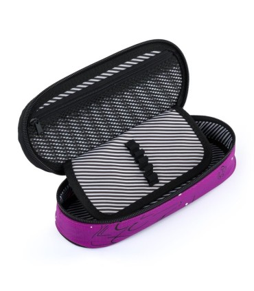 Usztywniany piórnik szkolny ETUE 20031 Topgal KWIATY