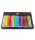 Grube kredki ołówkowe 26 kolorów Bambino + gratis, metalowe opakowanie