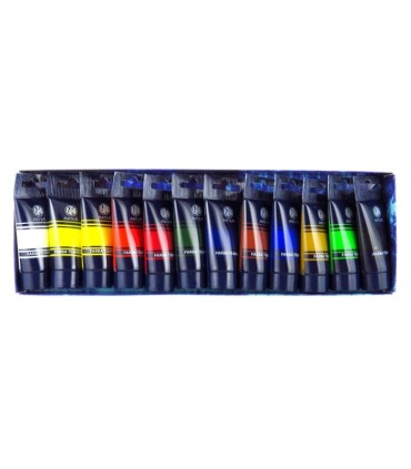 Farby tempera Astra ARTEA 12 kolorów tuba 20ml