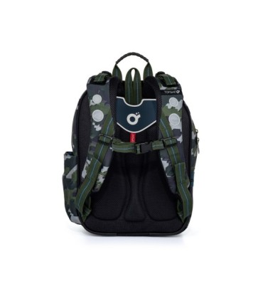 Plecak dwukomorowy dla dziewczynki Topgal ENDY 21016 WOJSKOWY MINECRAFT
