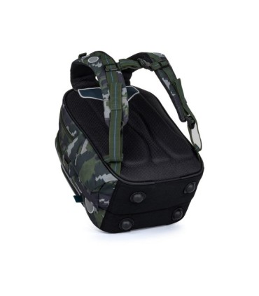 Plecak dwukomorowy dla dziewczynki Topgal ENDY 21016 WOJSKOWY MINECRAFT