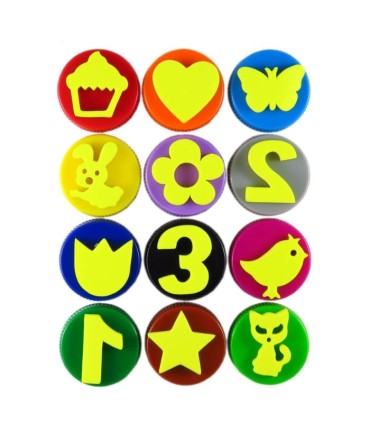 Farby do malowania palcami Bambino dla dziewczynki