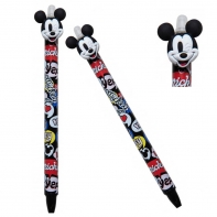 Długopis wymazywalny Colorino Disney MYSZKA MICKEY, czarny