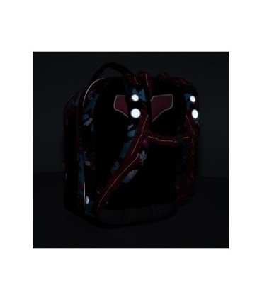 Plecak trzykomorowy dla dziewczynki Topgal COCO 21006 G KWIATY