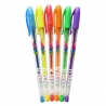 Derform długopisy żelowe KIDEA 12 kolorów