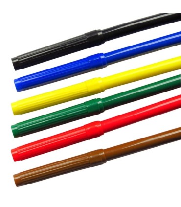 Flamastry Astra 6 kolorów