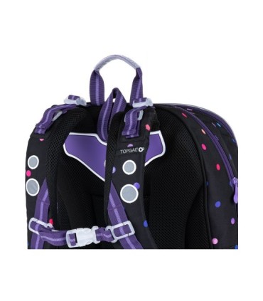 Dwukomorowy plecak szkolny Topgal NIKI 21011