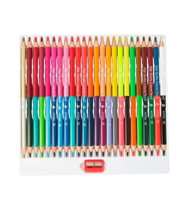 Zestaw kredki ołówkowe dwustronne Astra 96 kolorów