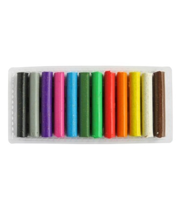 Zestaw plastelina Astra 36 kolorów w tym plastelina z brokatem