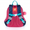 Plecak przedszkolny dla dziewczynki Topgal SISI 21023 G + puchata przywieszka