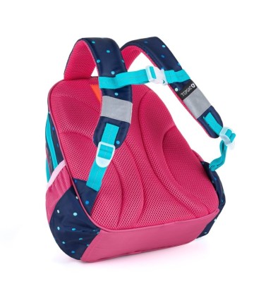 Plecak przedszkolny dla dziewczynki Topgal SISI 21023 G + puchata przywieszka