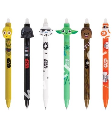 Zestaw 6 długopisów wymazywalnych STAR WARS Colorino