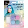  Brokatowe farbki do malowania twarzy KIDEA - 4 kolory