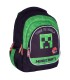 Plecak szkolny trzykomorowy Astra Minecraft Time to Mine