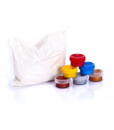 Masa solna + farby 6 kolorów ASTRA