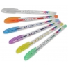 Żelowe długopisy KIDEA - 6 brokatowych kolorów