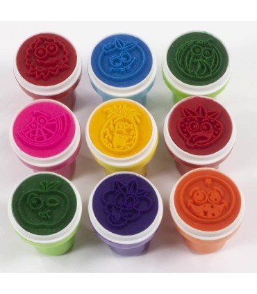 Zapachowe stempelki / pieczątki ozdobne owoce KIDEA - 9 szt