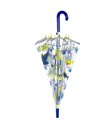 Parasolka dziecięca z odblaskową lamówką Perletti SHARK rekin