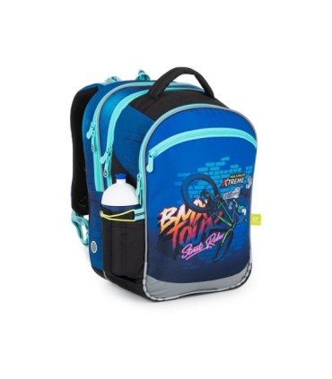 Plecak trzykomorowy dla chłopca Topgal COCO 21017 B