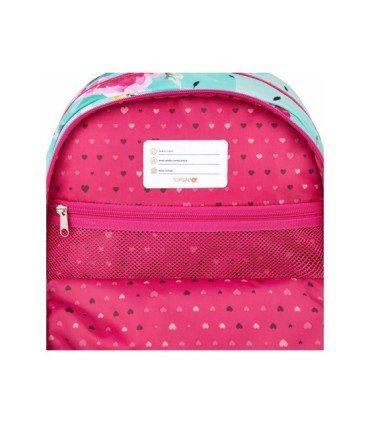  Plecak dwukomorowy dla dziewczynki Topgal ENDY 21002 PAPUGA