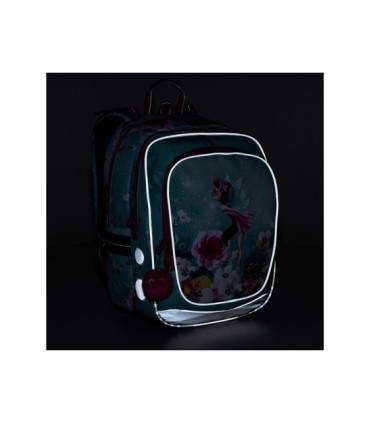  Plecak dwukomorowy dla dziewczynki Topgal ENDY 21002 PAPUGA