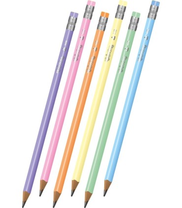 Zestaw 6 pastelowych ołówków HB Colorino