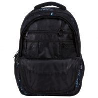 Plecak szkolny czterokomorowy BackUp Derform kolekcja 54 BLUE BLACK