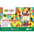 Blok wycinanka A5 Happy Color, papier kolorowy - 10 kart