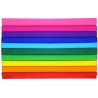 Happy Color bibuła marszczona krepina 10 kolorów 25x200 cm
