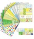 Blok kreatywny z motywami Spring A4 Happy Color, wycinanka - 15 kart