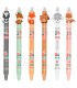 Długopis wymazywalny dla dzieci motywy dziewczęce Colorino - zestaw 6 sztuk
