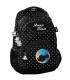 Trzykomorowy plecak szkolny Minnie Mouse Black DM22UU-2708, PASO