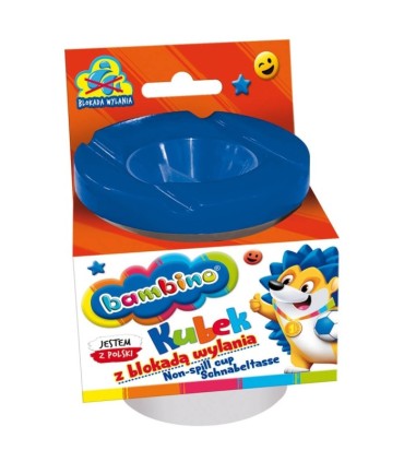 Pojemnik z blokadą wylania Bambino Niebieski