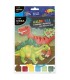 Malowanka z farbkami i pędzelkiem DINOZAURY KIDEA