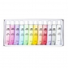 Farby akrylowe pastelowe 12 tubek x 12 ml KIDEA