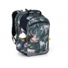 Plecak trzykomorowy dla dziewczynki Topgal COCO 22054 G koty